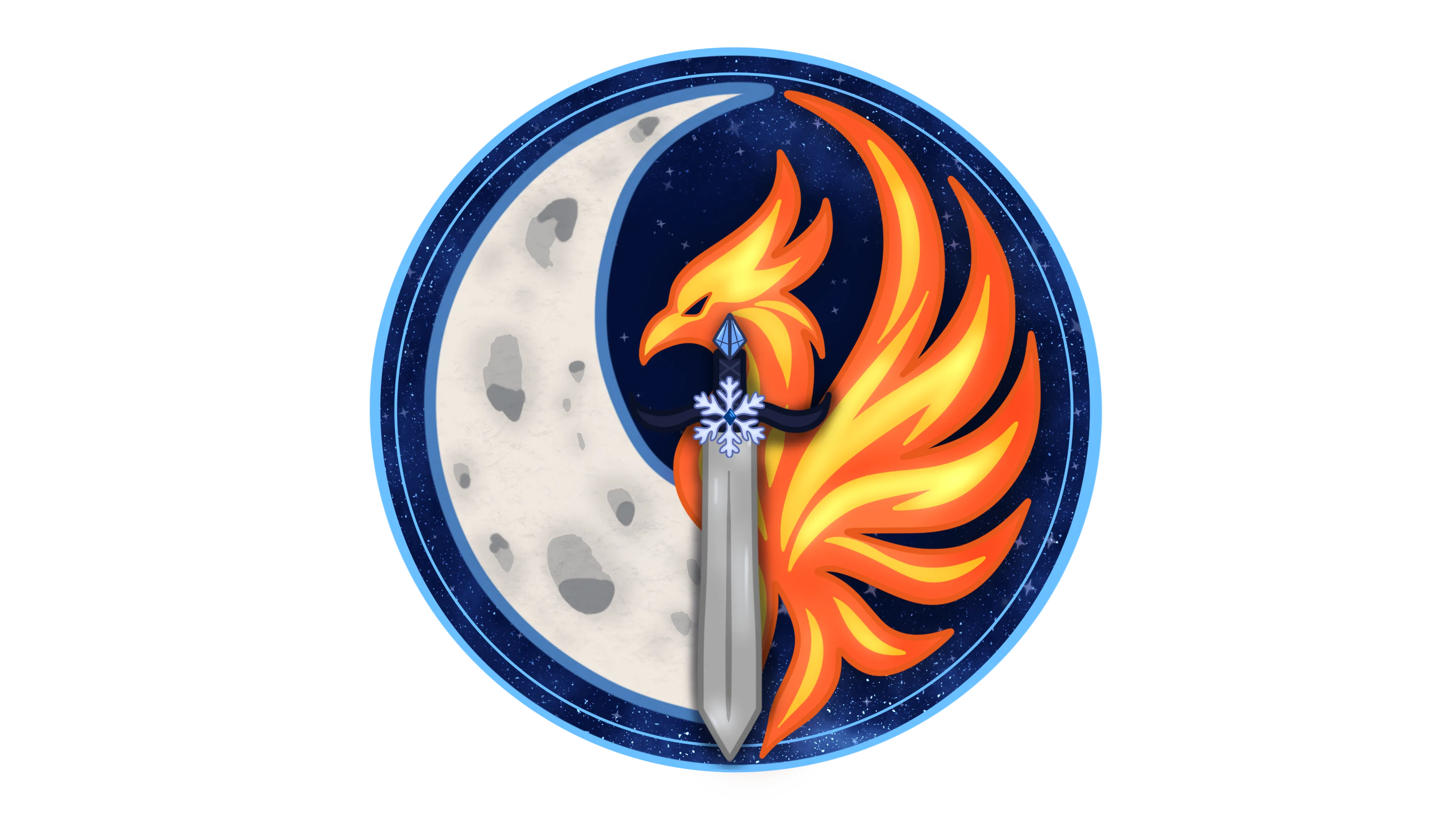 The Frost Moon Order logo